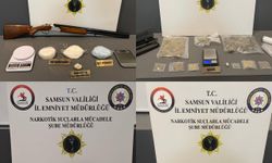 Samsun'da uyuşturucu operasyonlarında 4 zanlı yakalandı