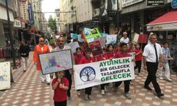 Suluova’da öğrenciler su tasarrufu için farkındalık yürüyüşü yaptı