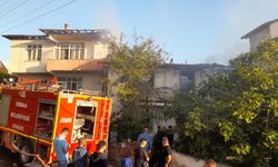 Tokat'ta çıkan yangın 3 eve hasar verdi