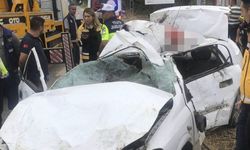 Tokat'ta devrilen otomobilin sürücüsü öldü