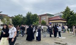 Trabzon ve çevre illerde YKS'nin ikinci oturumu AYT başladı