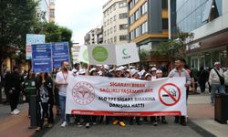 Trabzon'da "Dünya Tütünsüz Günü" yürüyüşü yapıldı