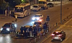BULVARDA ÇELİK HALATLARA ÇARPTI