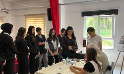 Yeniçağa'da bir yıl süren kitap okuma projesi yazar buluşmasıyla tamamlandı