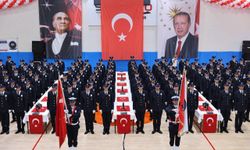 Amasya POMEM'deki eğitimlerini tamamlayan polis adayları yemin etti