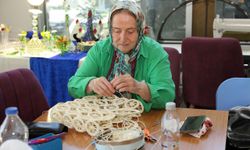 Bafra'da engelli bireyler için el sanatları eğitimi veriliyor