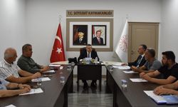 Boyabat OSB Müteşebbis Heyeti toplantısı yapıldı