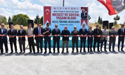 Çorum'da ceza infaz kurumunda yapılan mescide şehit Cengiz Yiğit'in adı verildi