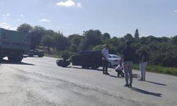 Düzce'de kamyonla çarpışan tarım aracının sürücüsü öldü