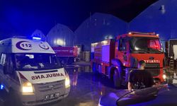 Düzce'de otomotiv yedek parça fabrikasında çıkan yangın söndürüldü