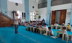 Gümüşhacıköy'de yaz Kur'an kursu öğrencilerine "Bağımlılıkla mücadele" semineri