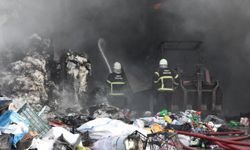 GÜNCELLEME - Ordu'da geri dönüşüm tesisinde çıkan yangın söndürüldü