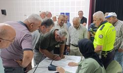 Havza'da şoförlere "Trafik güvenliği" eğitimi verildi