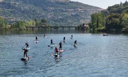 Kapıkayafest'te SUP yarışı düzenlendi