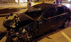 Karabük'te 2 otomobilin çarpıştığı kazada 2'si ağır 7 kişi yaralandı