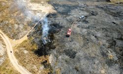 Karabük'te otluk alanda çıkan yangın söndürüldü