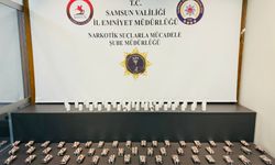 Samsun'da 5 bin 600 sentetik ecza hapı ele geçirildi