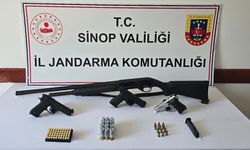 Sinop'ta düğünde havaya ateş ettikleri anları sosyal medyada paylaşan 2 kişi yakalandı