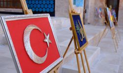 TOGÜ’de "Tasarım bölümleri öğrenci karma filografi ve resim sergisi" açıldı