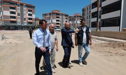 Tokat'ta asfaltlama çalışmaları sürüyor