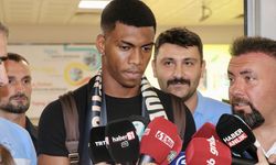 Trabzonspor'un anlaşmaya vardığı Filipe Augusto, Trabzon'a geldi