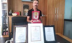 Vezirköprü'de Şevket Öztürk, 70 kez kan ile kan ürünü bağışında bulundu