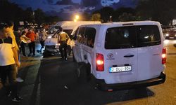 ÇARŞININ GÖBEĞİNDE KAZA 7 YARALI