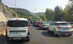 PLAJLAR BÖLGESİ'NDE TRAFİK YOĞUNLUĞU