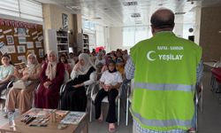 Yeşilay Bafra Temsilciliğinden gençlere "bağımlılık farkındalık eğitimi"
