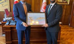 Yeşilay Samsun Şube Başkanı Güneş, Milletvekili Muş ile bir araya geldi