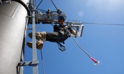 Yurduntepe Kayak Merkezi'ndeki teleferik yeni sezon için hazırlanıyor
