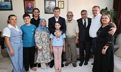 Amasya Valisi Bakan, Merzifon’da ziyaretlerde bulundu