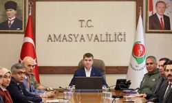 Amasya’da İl Güvenlik ve Asayiş Toplantısı yapıldı