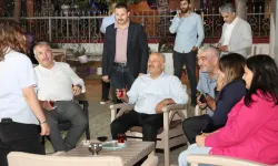 Başkan Büyükgöz Mollafenarili vatandaşlarla çay sohbetinde buluştu