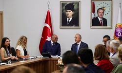 Birleşmiş Milletler ILO Türkiye Ofisi heyetinden Ordu Valisi Erol'a ziyaret
