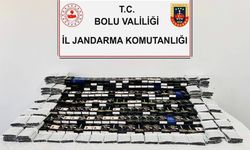 Bolu'da 14 bin 780 makaron ele geçirildi