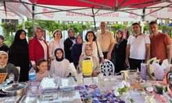 Boyabat'ta "Hanımeli Pazarı" açıldı