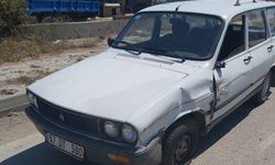 Boyabat'ta otomobille çarpışan pikabın sürücüsü yaralandı