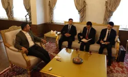 Çin Büyükelçiliği heyetinden Arı'ya ziyaret