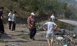 Düzce Yığılca’da fındık bahçesinde yangın... 6 hektar zarar gördü