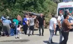 RÖMORK DEVRİLDİ; ÇOK SAYIDA YARALI VAR!