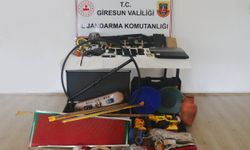 Giresun merkezli tarihi eser kaçakçılığı operasyonunda 3 şüpheli tutuklandı
