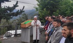 Giresun'da hayatını kaybeden 15 yaşındaki çocuğun cenazesi defnedildi
