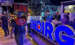 İzmir İtfaiyesi Balıkesir görevinde