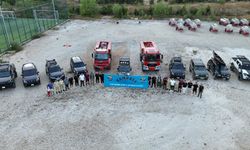 KAMPOFF off-road kulübü üyeleri orman yangını gönüllüsü oldu