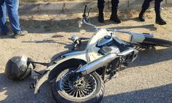 Karabük'te ciple çarpışan motosikletin sürücüsü yaralandı