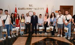 Kastamonu Valisi Dallı, öğrencilerle bir araya geldi