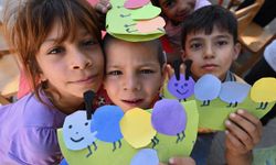 Mevsimlik tarım işçilerinin çocukları, fındık bahçelerinde çalışmak yerine okulda eğlenip öğreniyor