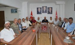 MHP Havza İlçe Başkanlığı istişare toplantısı gerçekleştirildi