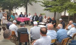 Niksar Kaymakamı Perçi köyleri ziyaret etti